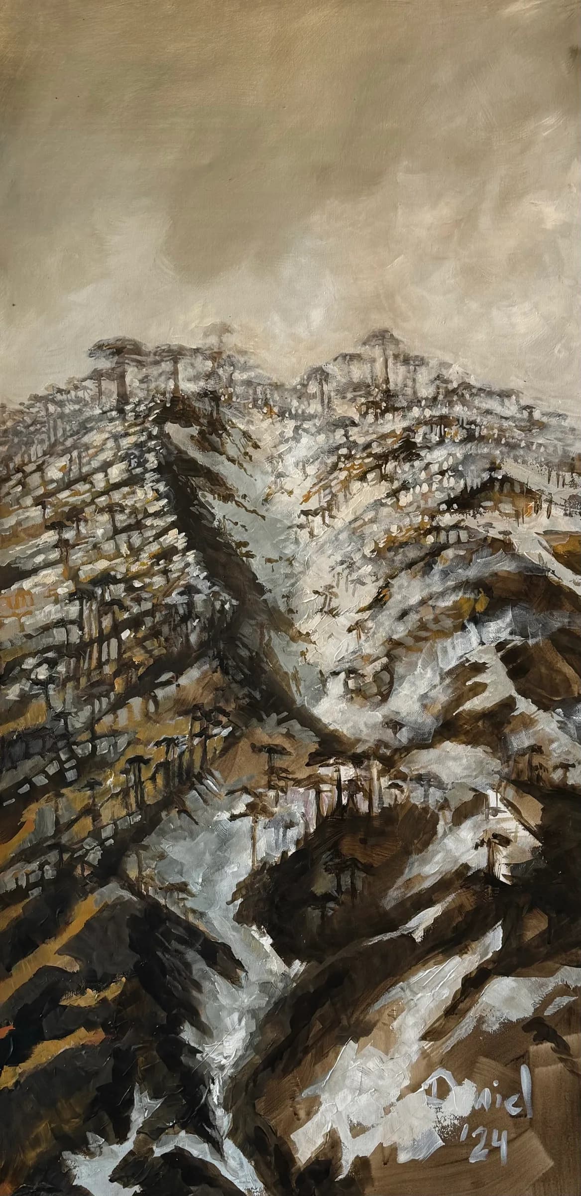 “Lo fugaz de la vida” 100x50cm
