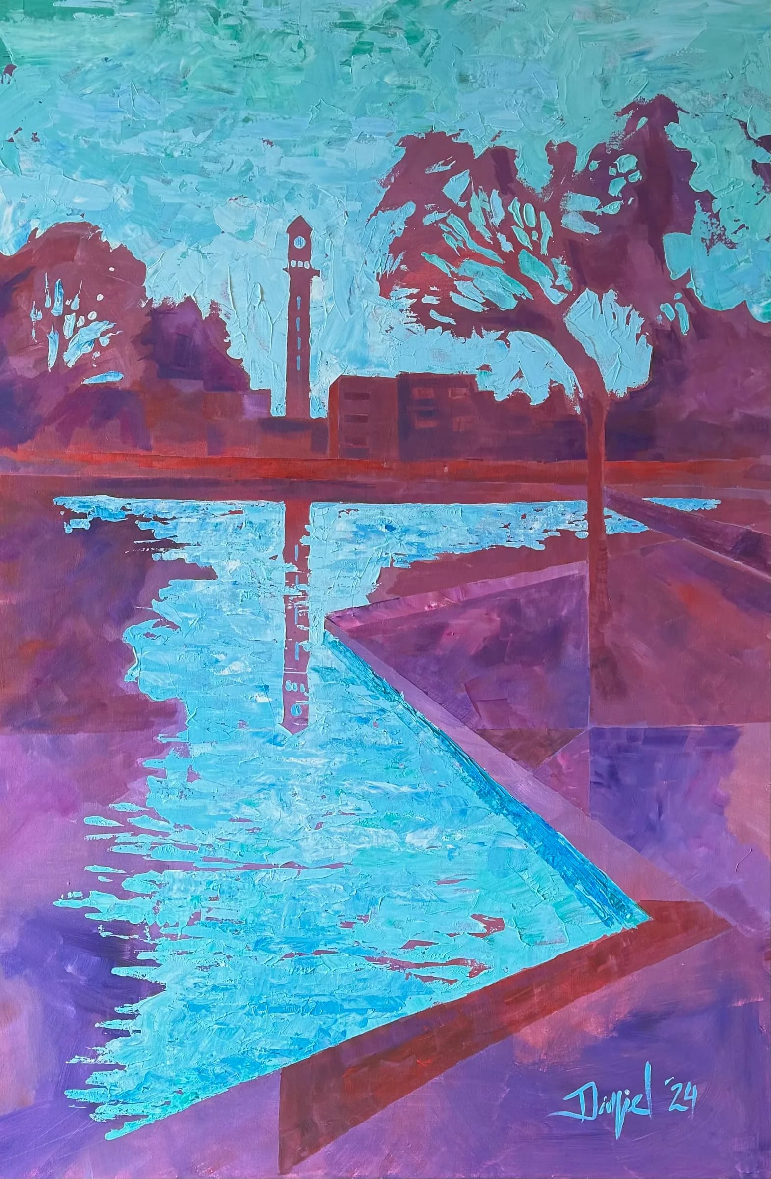 “Espejos cotidianos” 120x80cm