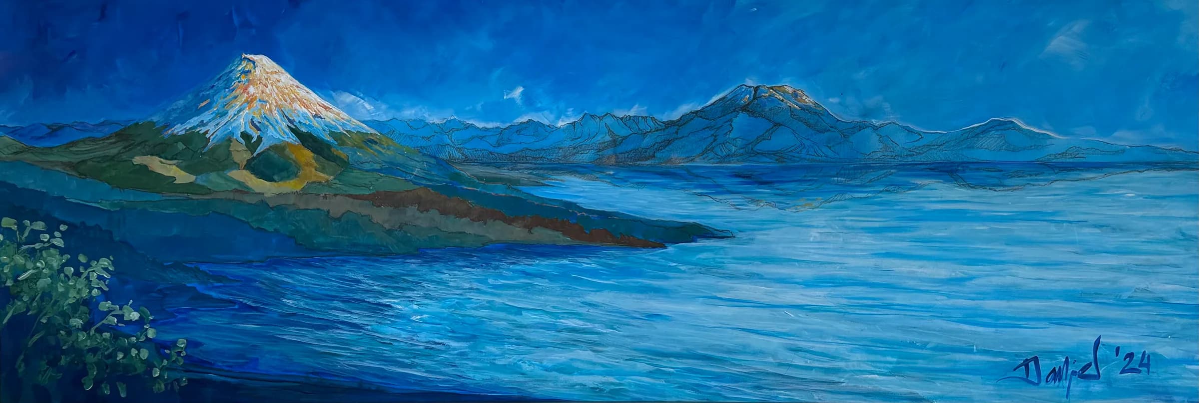 “Mis veranos azules” 50x160cm